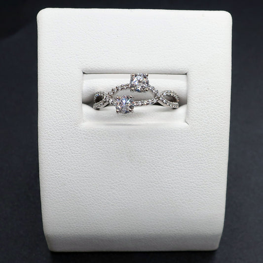Round Cut diamond Fashion Rings In 18K Rose Gold | Fascinating Diamonds